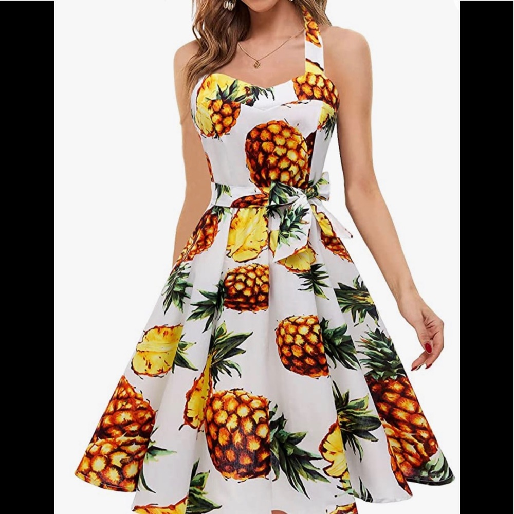 Topdress Halter Retro Cocktail Dress